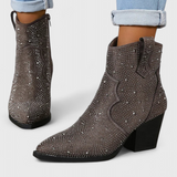 Zippered Patchwork Boots with Durable Sole, photo 10