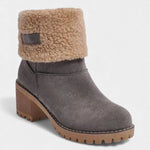 Sienna Faux Fur Block Heel Ankle Boots, photo 2