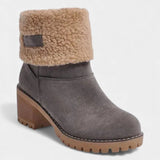 Sienna Faux Fur Block Heel Ankle Boots, photo 2