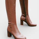 Chic Zip Boots with Comfortable Block Heel, photo 5