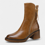 Stylish Boots with a Sophisticated Touch in Brown