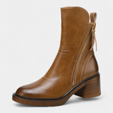 Stylish Boots with a Sophisticated Touch in Brown