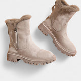 Fur-Trimmed High-Top Platform Snow Boots, photo 3