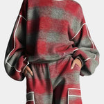 Women's Urban Checkered Color-Block Ensemble, photo 2
