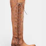 Vintage Western Lace-Up Boots with Embroidery, photo 2