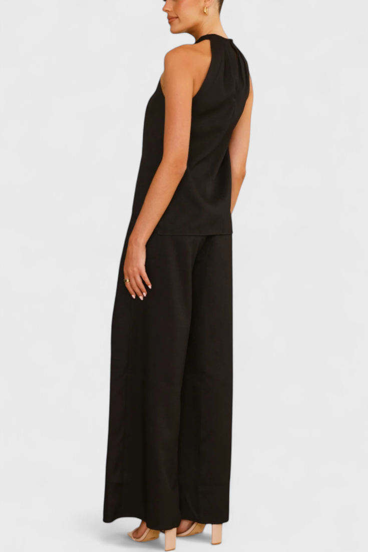 Front Neckline Top with Wide Leg Pants, photo 5