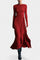 Women's Armelle Long Wrap Dress in Red