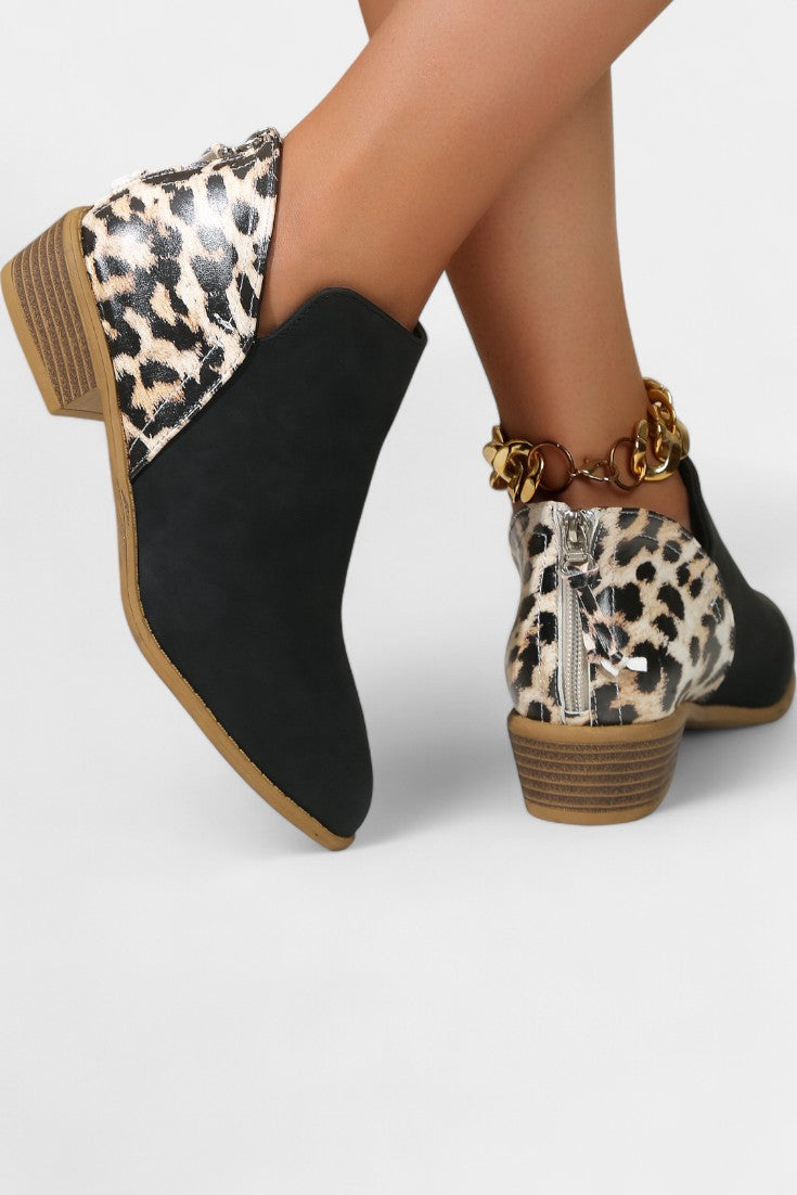 Women's Stylish Leopard Print Comfort Boots, photo 5