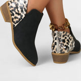 Women's Stylish Leopard Print Comfort Boots, photo 5