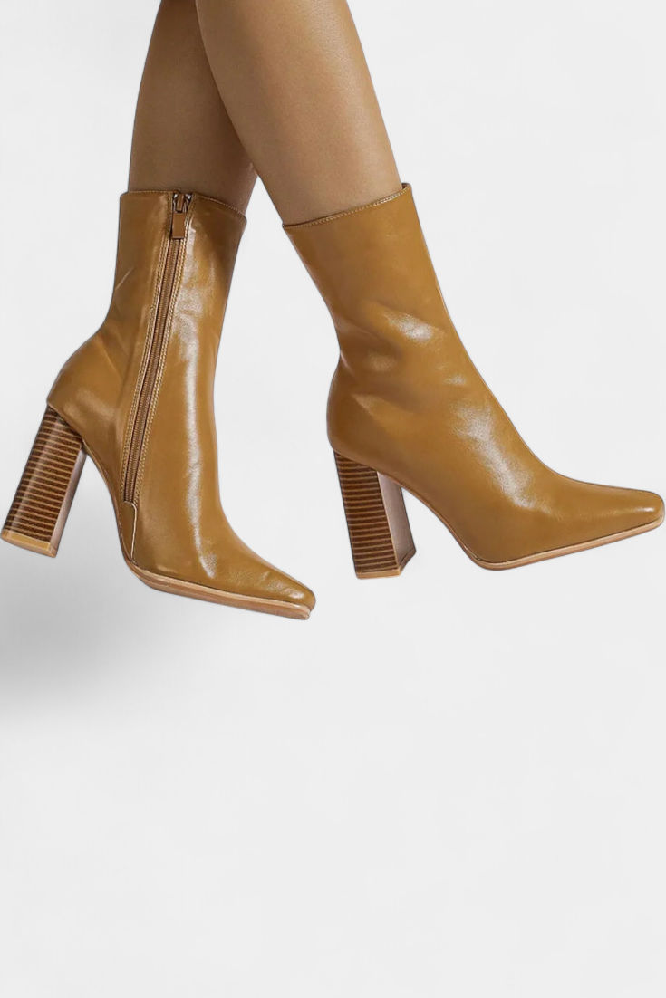 Contemporary Mid-Calf Boots, Spacious Fit, photo 3