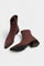 Women's Stylish and Cozy Heeled Boots in Brown