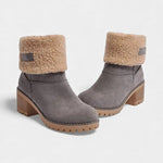 Sienna Faux Fur Block Heel Ankle Boots, photo 5