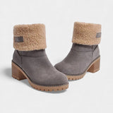 Sienna Faux Fur Block Heel Ankle Boots, photo 5