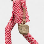 Tailored Blazer with High-Waisted Leopard Print Pants, photo 4