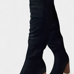 Women's Chunky Heeled Round Toe Boots, photo 5
