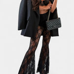 Belted Blazer & Lace Mermaid Pants Set, photo 8
