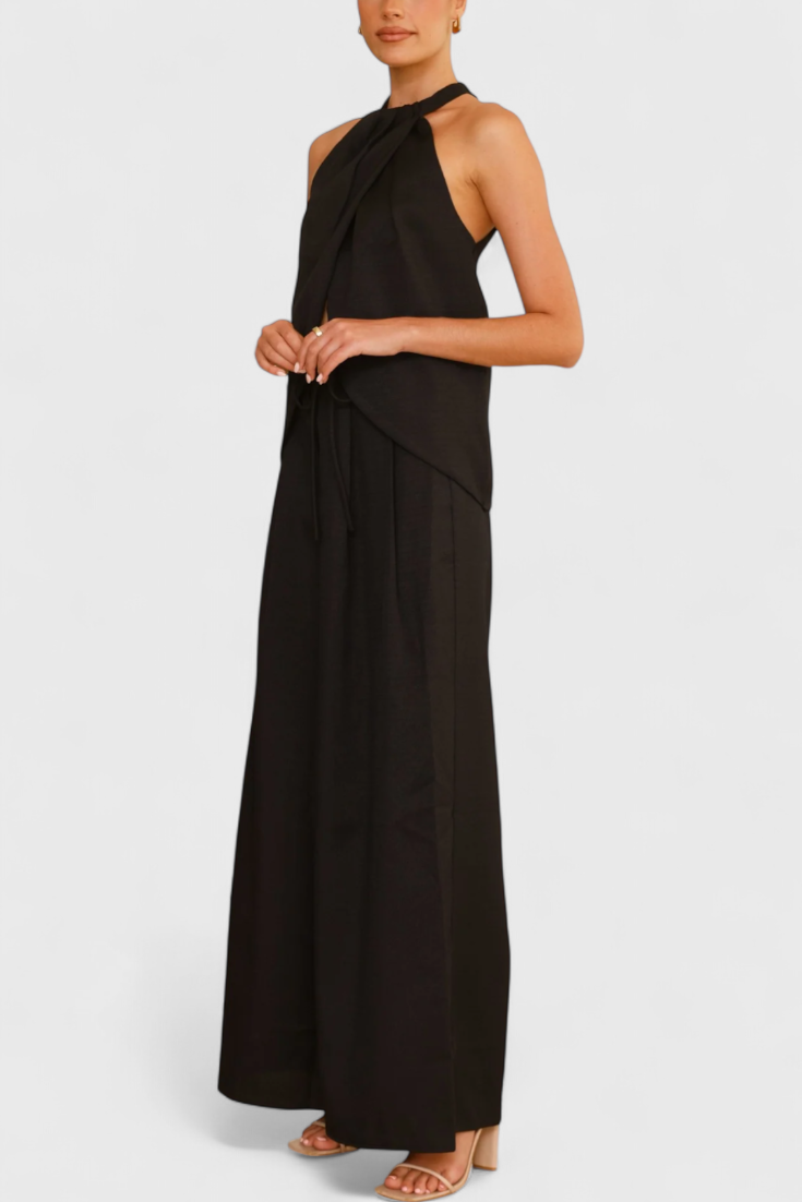 Front Neckline Top with Wide Leg Pants, photo 6