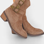 Western Suede Trail Boots with Buckles, photo 2