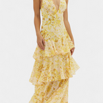Zaryssah Elegant Dress in Yellow