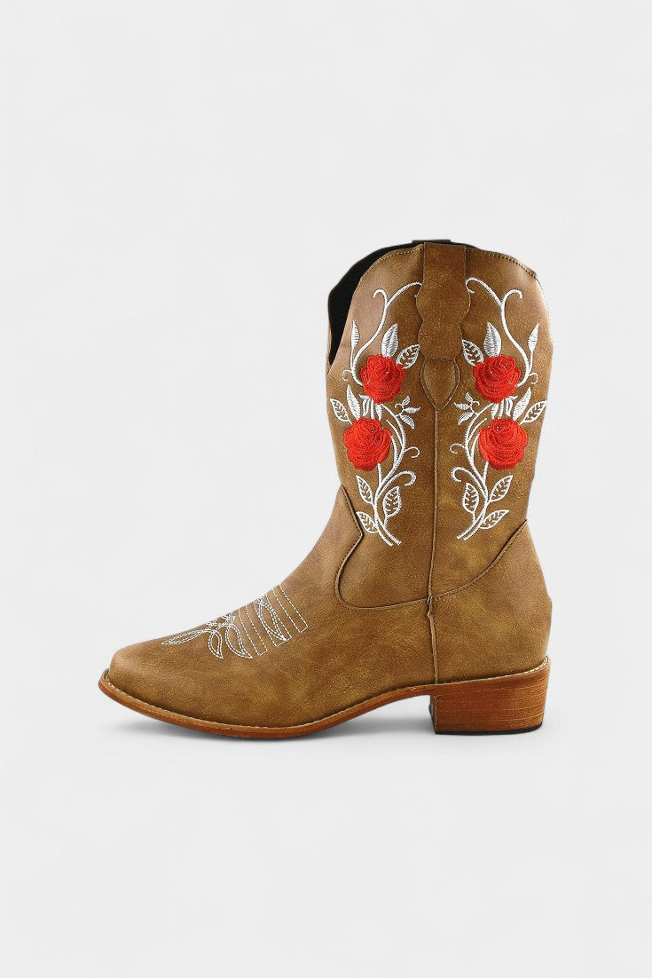 Pink Virginia Embroidered Cowboy Boots, photo 6