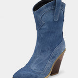 Women's Western Pointed-Toe Ankle Boots, photo 7
