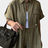 Relaxed Fit Two-Piece Linen and Cotton Set, photo 8