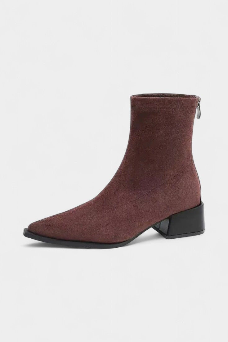 Women's Stylish and Cozy Heeled Boots, photo 6