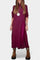 Women's Chic Layered Outfit in Purple