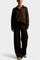 Soft & Stylish Knit Two-Piece Ensemble in Brown