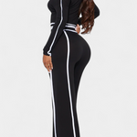 Off-Shoulder Set with Bold Striped Accents, photo 6