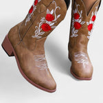 Pink Virginia Embroidered Cowboy Boots, photo 8
