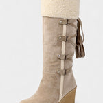 Wedge-Heel Winter Boots with Fur Lining, photo 2