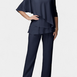 Sleeveless Top with High-Waisted Fluid Leg Pants Set, photo 4