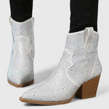Zippered Patchwork Boots with Durable Sole, photo 8