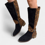 Women's Stylish and Cozy Leopard Print Boots, photo 6