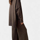 Turtleneck Knit Set with Wide-Leg Pants, photo 9