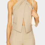 Cross-Strap Ensemble with Chic Straight-Leg Pants, photo 2