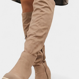 Women's Chunky Heeled Round Toe Boots, photo 9