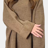 Relaxed Ensemble with Round Neckline and Flowing Pants, photo 7
