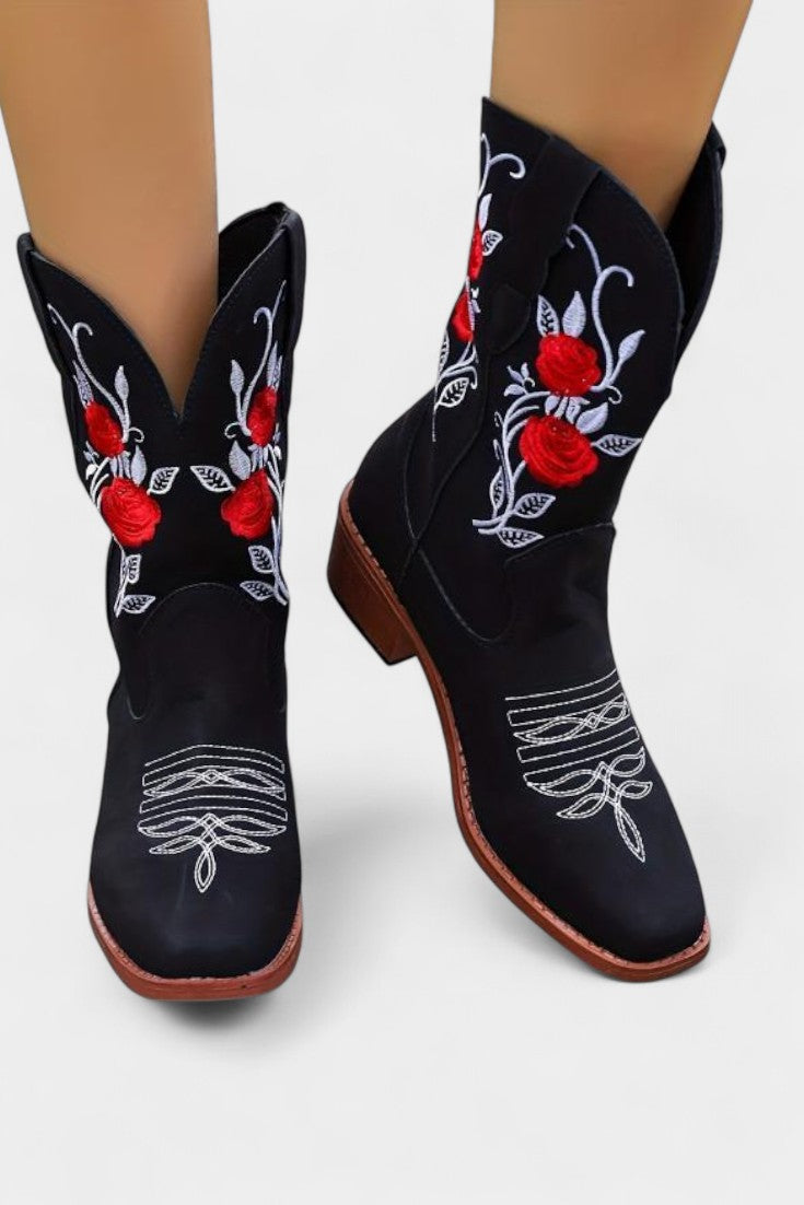Pink Virginia Embroidered Cowboy Boots, photo 4