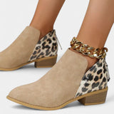 Women's Stylish Leopard Print Comfort Boots, photo 9
