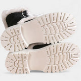 Women's Lace-Up Mid-Calf Faux Fur Boots, photo 8