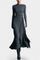 Women's Armelle Long Wrap Dress in Gray