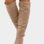 Women's Chunky Heeled Round Toe Boots, photo 8