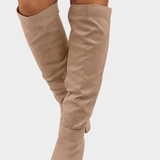 Women's Chunky Heeled Round Toe Boots, photo 8