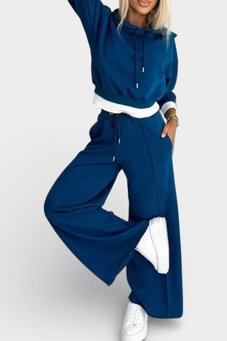 Oversized Comfort Hoodie and High-Waisted Pants Set, photo 10