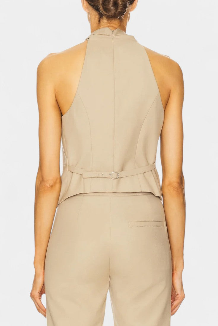 Cross-Strap Ensemble with Chic Straight-Leg Pants, photo 4
