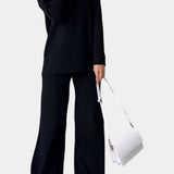 Stylish Casual Knit Set with Side Slit, photo 7