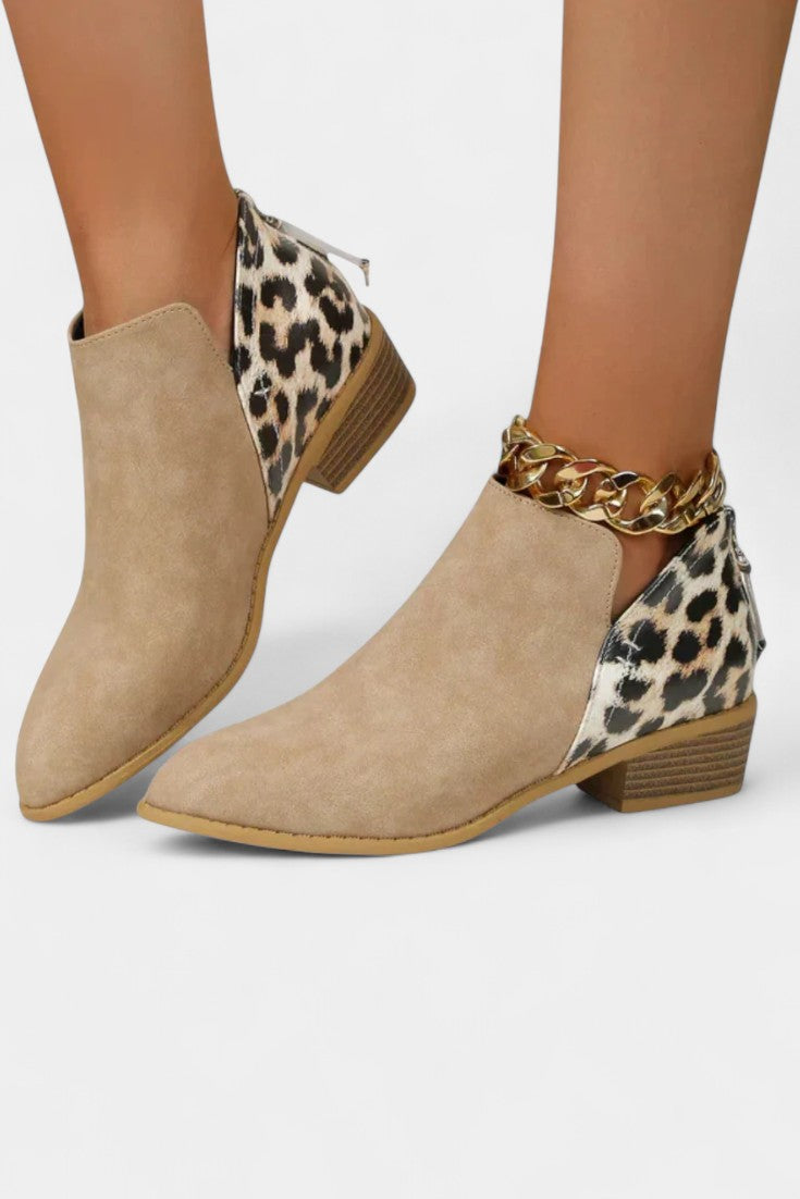 Women's Stylish Leopard Print Comfort Boots, photo 10