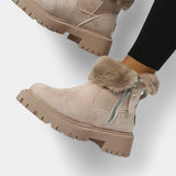 Fur-Trimmed High-Top Platform Snow Boots, photo 4